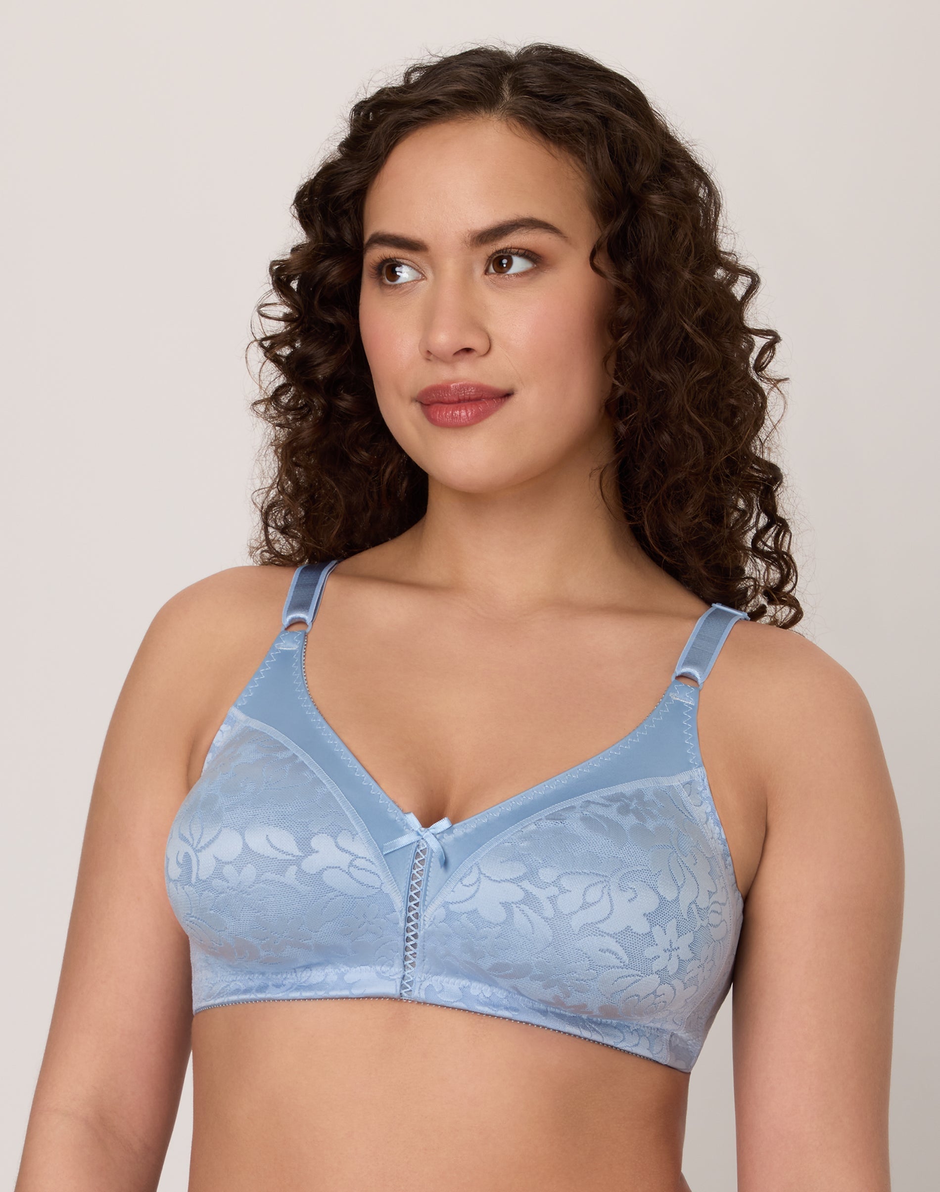 Bali Double Support Lace Wirefree Bra | Bras | Onehanesplace.com
