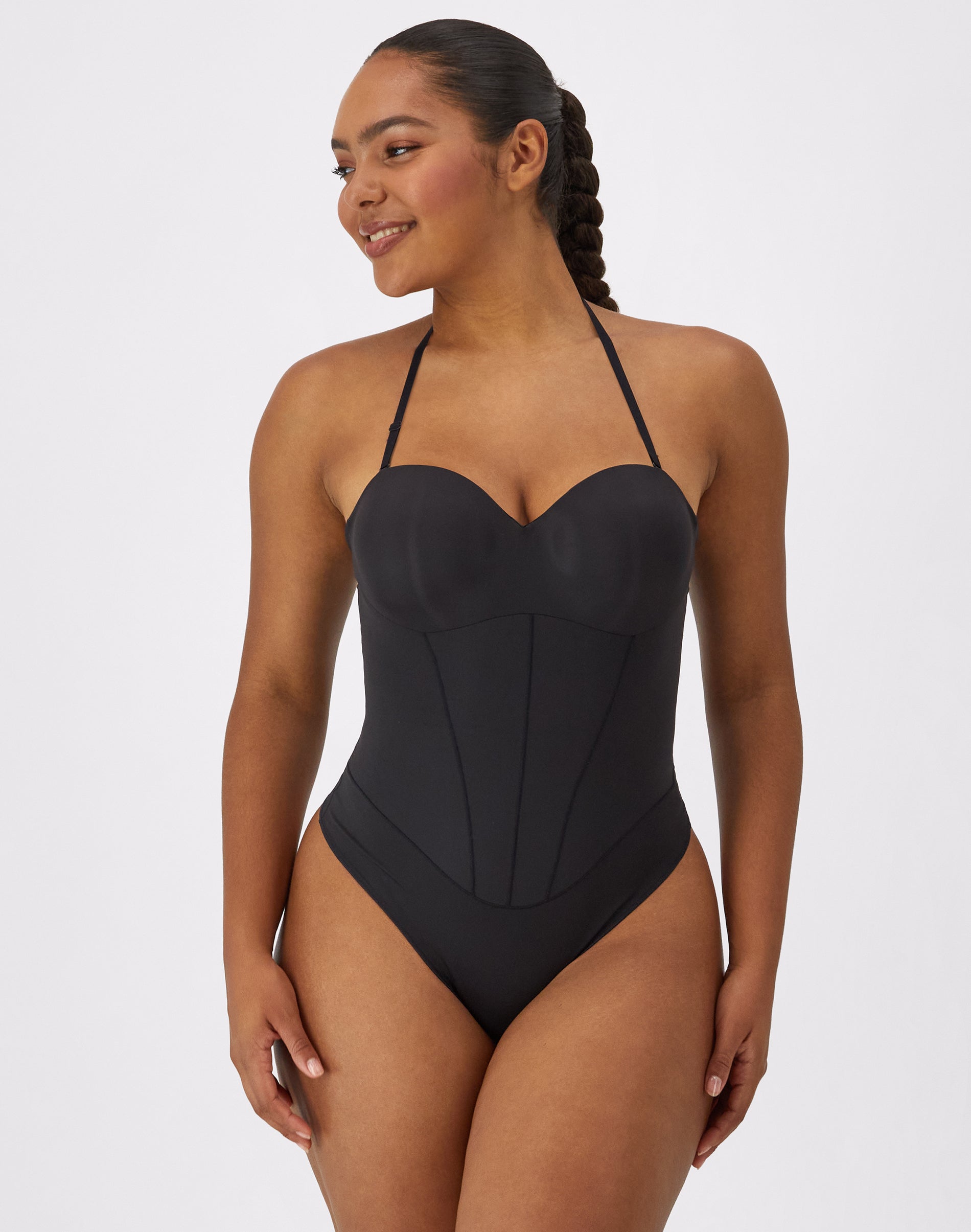 Firm Control Tummy Shaping Multiway Thong Bodysuit | Bali