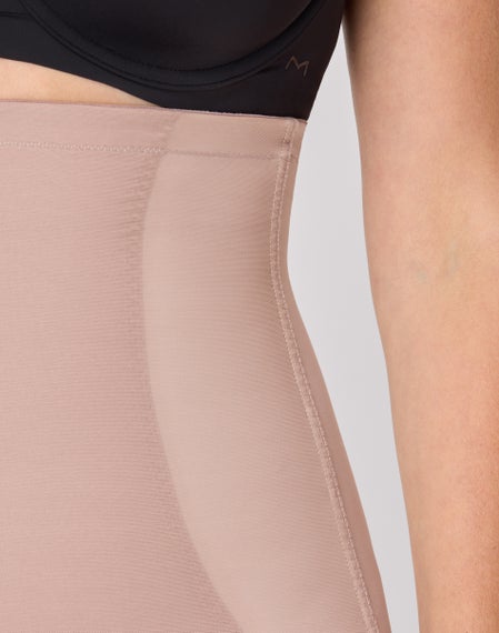 one leg shapewear for high slit dress Modal One-Shoulder Shapewear Maxi | Built-In Slimming main image 1