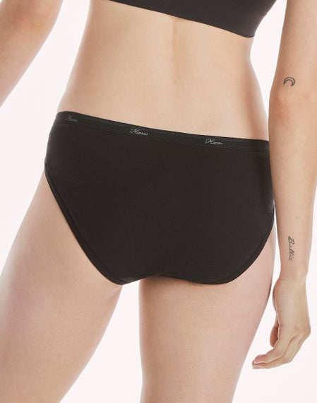 Hanes Women's Cool Comfort Briefs – 10-Pack, Breathable Mesh, Soft & Tag-Free (BX40AS)