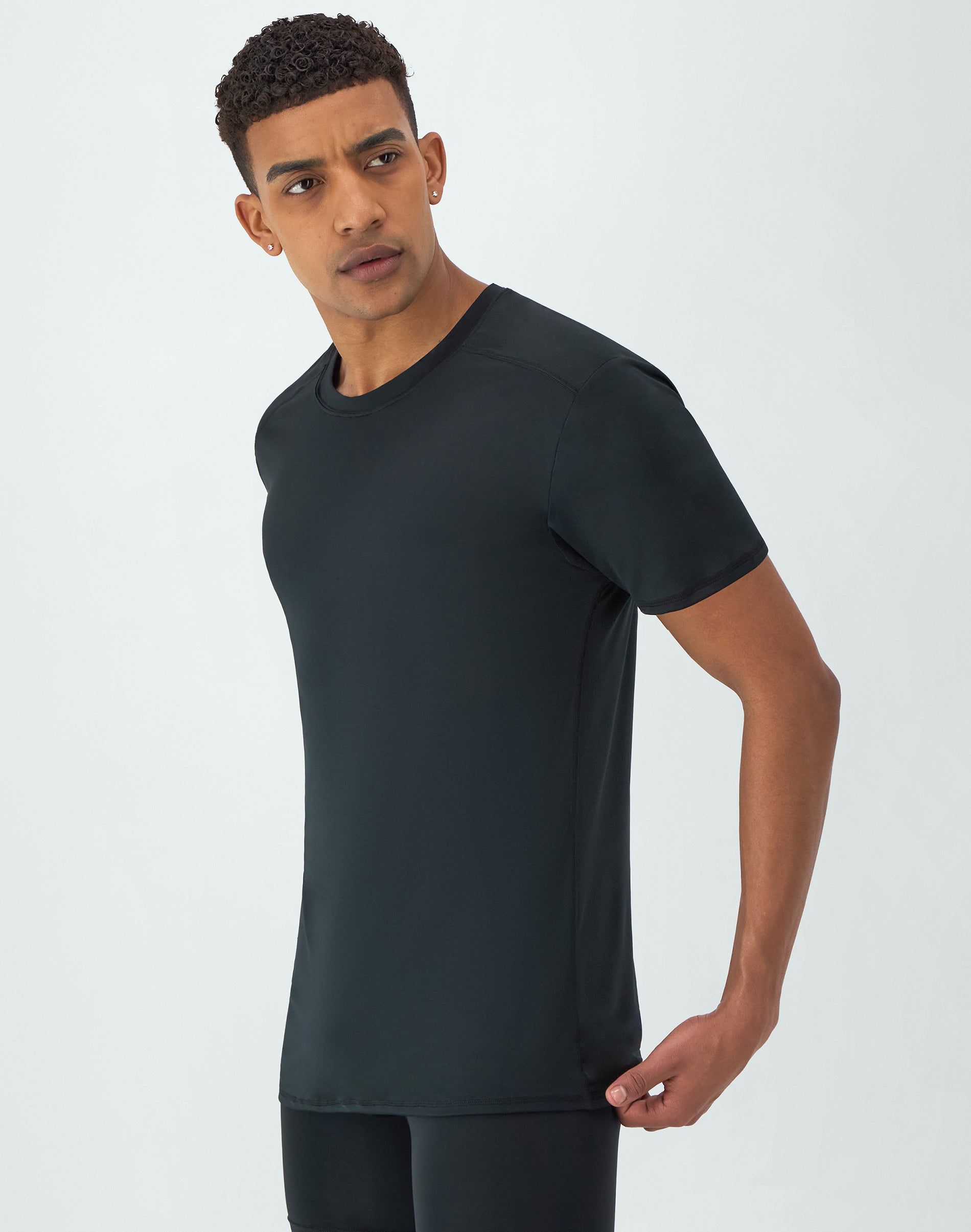Hanes Moves Ultimate Men's Breathable Mesh Crewneck T-Shirt, X